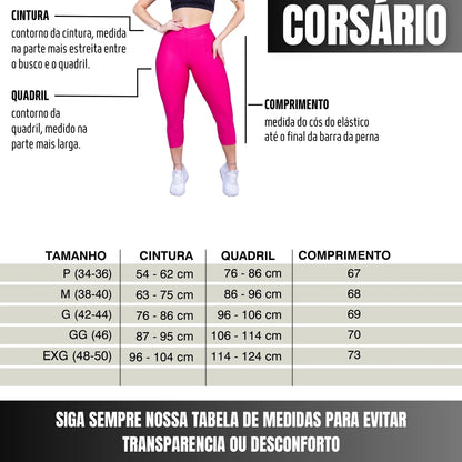 Calças legging fitness feminina