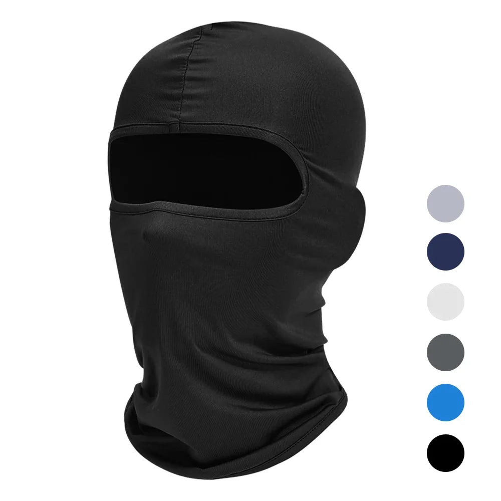 Balaclava Máscara Facial Completa Para Caminhada, Ciclismo ,Airsoft, Boné, Bicicleta, (Homens Mulheres)