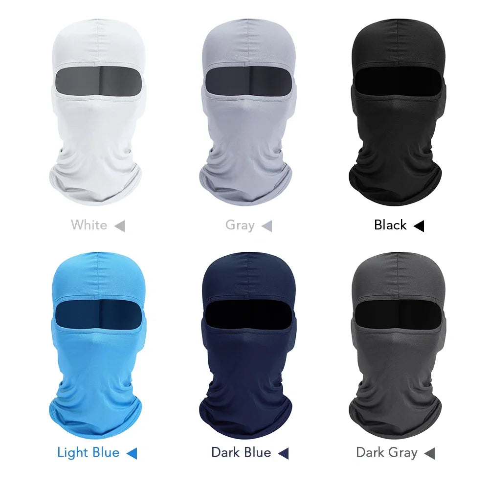 Balaclava Máscara Facial Completa Para Caminhada, Ciclismo ,Airsoft, Boné, Bicicleta, (Homens Mulheres)