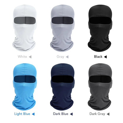 Balaclava Máscara Facial Completa Para Caminhada, Ciclismo ,Airsoft, Boné, Bicicleta, (Homens Mulheres)