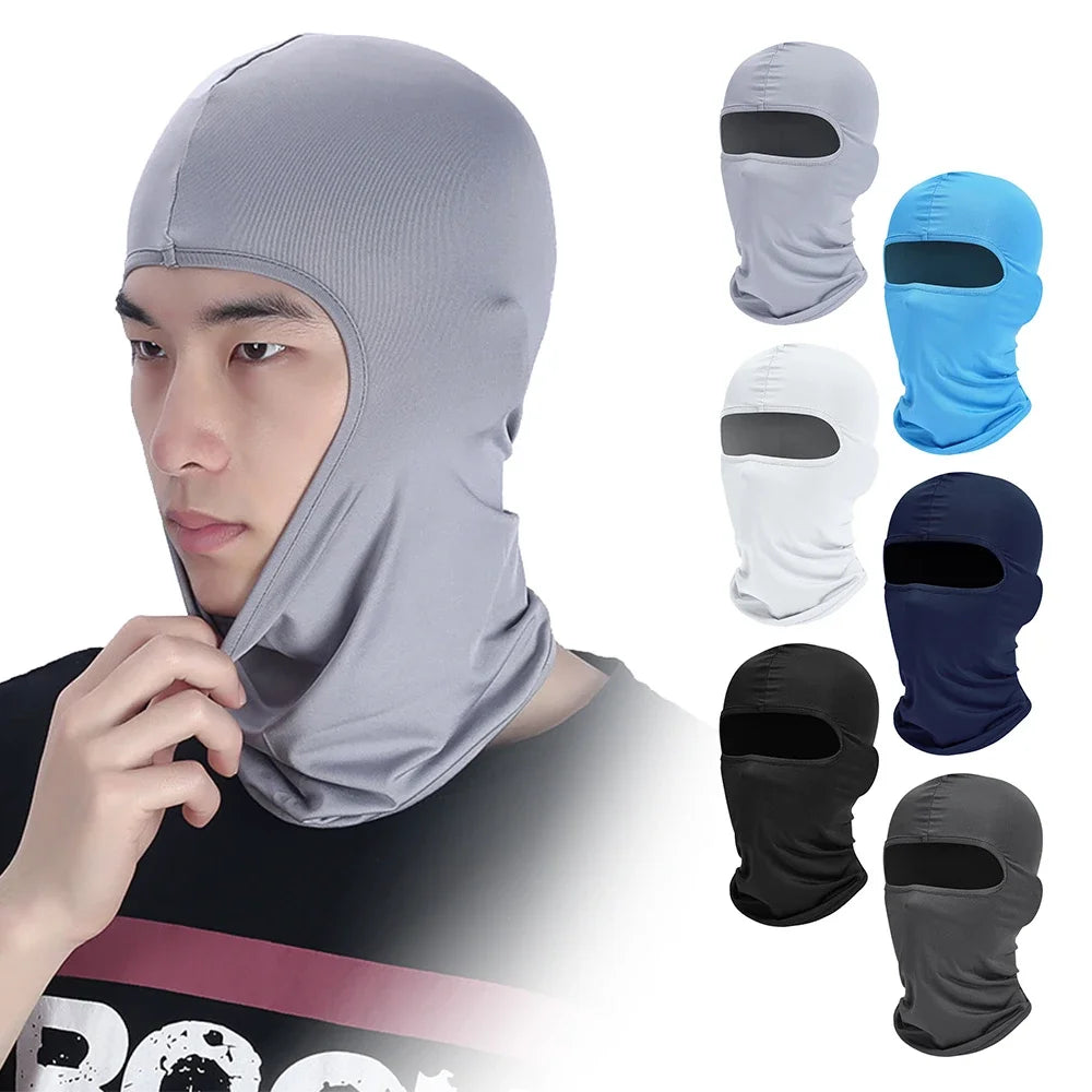 Balaclava Máscara Facial Completa Para Caminhada, Ciclismo ,Airsoft, Boné, Bicicleta, (Homens Mulheres)