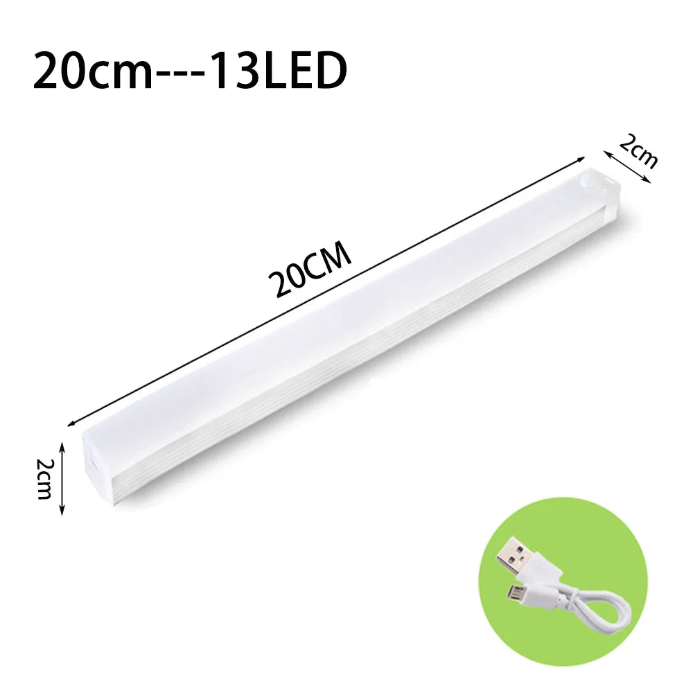 Luz LED com sensor de movimento,luz de fundo para cozinha...